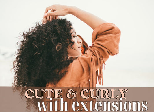 Cute & Curly with Extensions