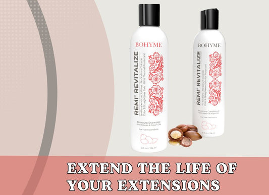 EXTEND THE LIFE OF YOUR EXTENSIONS WITH REMI® REVITALIZE