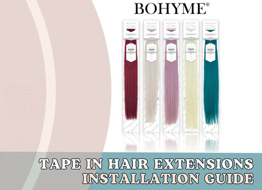 Tape In Hair Extension Installation Guide