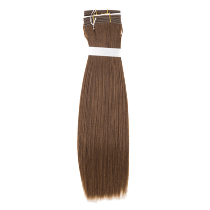 10" Bohyme Classic - Machine Tied Weft - Textured Platinum Yaki - 4 - BOPYK-10-4