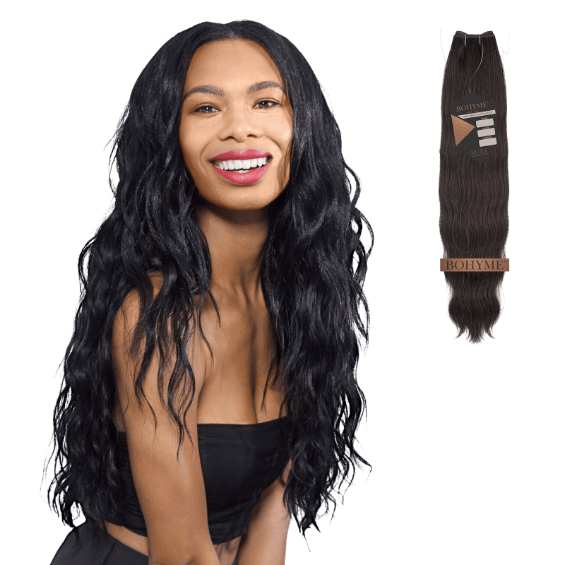 10" Bohyme Luxe - Machine Tied Weft - Textured Egyptian Wave - 1 - BL-EG-10-1