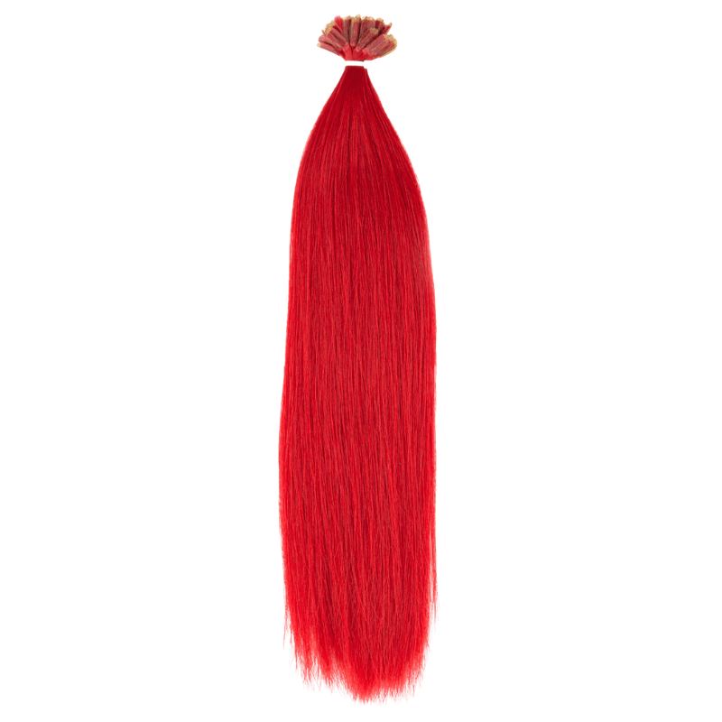 12" Bohyme Classic - U-Tips - Silky Straight - FINAL SALE - Red - BOTST-12-RED