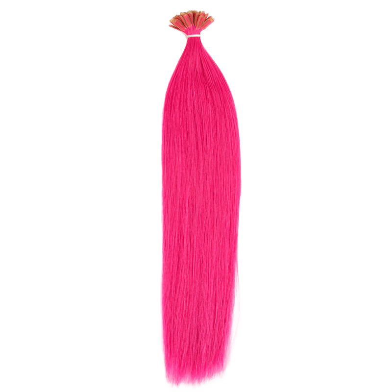12" Bohyme Classic - U-Tips - Silky Straight - FINAL SALE - Pink - BOTST-12-PINK