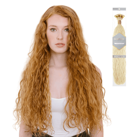 14" Bohyme Classic - Hand Tied Weft - French Refined Wave - Full Pack - 1B - BOHFR-14-1B