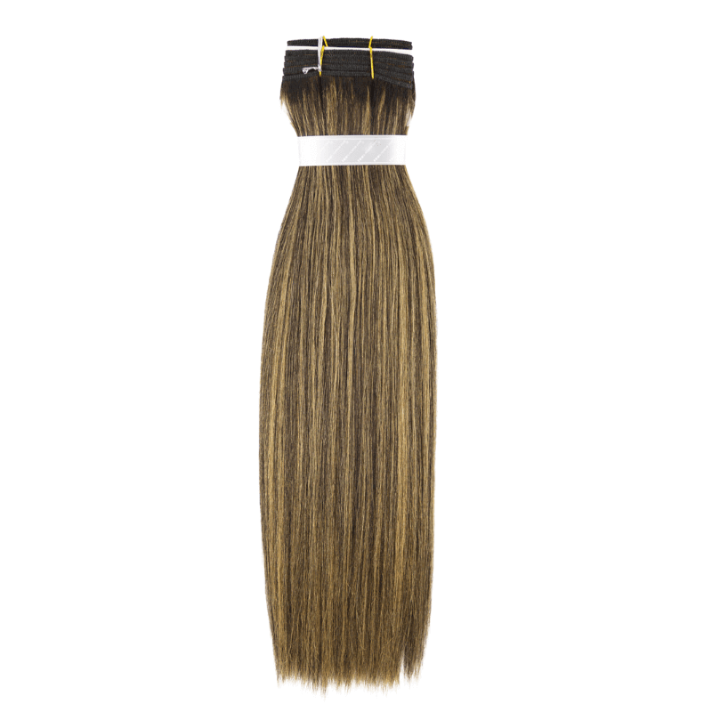 14" Bohyme Classic - Machine Tied Weft - Textured Platinum Yaki - D1B/27 - BOPYK-14-D1B/27