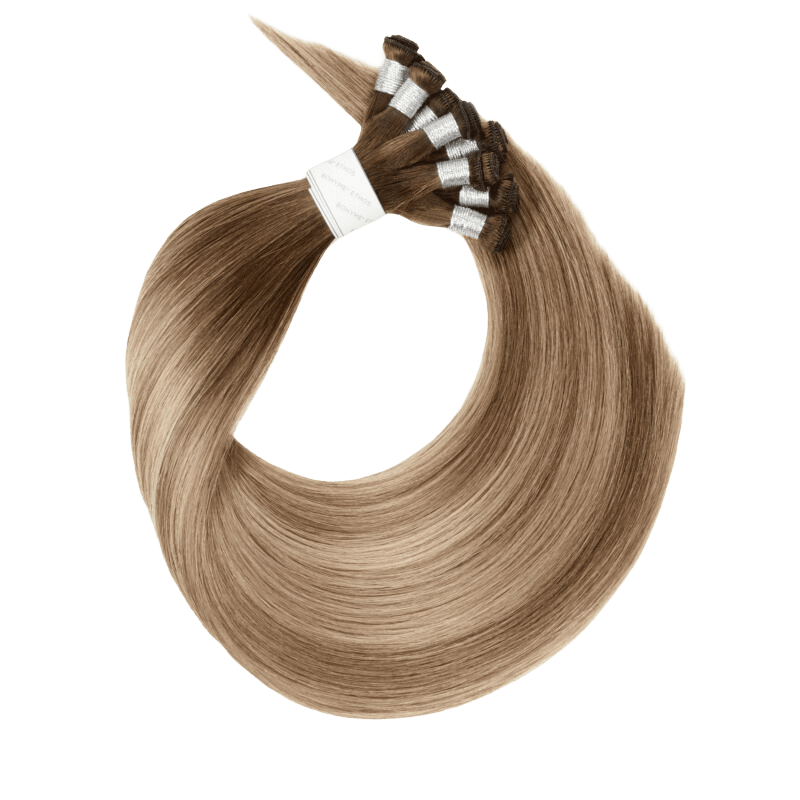 14" Bohyme Ethos - Hand Tied Weft - Silky Straight - Full Pack - 1 - BEHST-14-1