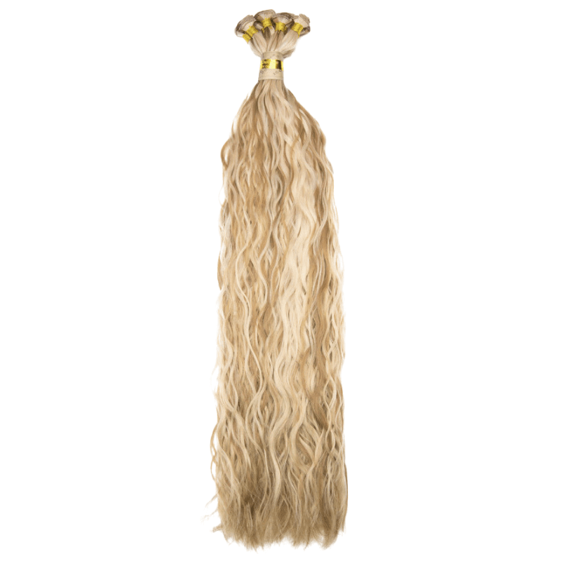 14" Bohyme Luxe - Hand Tied Weft - French Refined Wave - Full Pack - H18/BL22 - BLHFR-14-H18/BL22