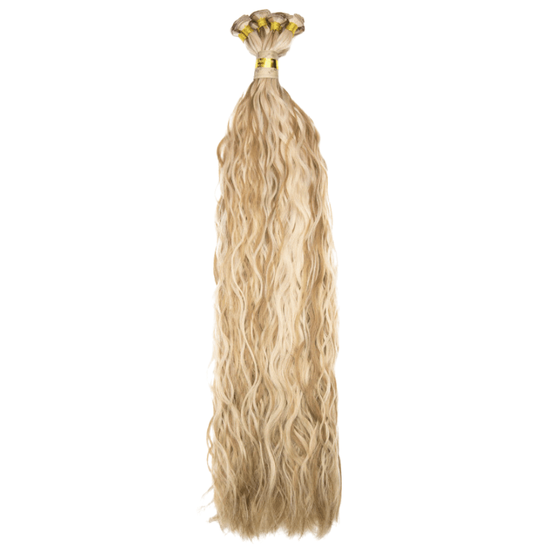 14" Bohyme Luxe - Hand Tied Weft - French Refined Wave - Single Weft - H18/BL22 - BLHFRIW-14-H18/BL22