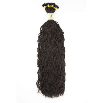 14" Bohyme Luxe - Hand Tied Weft - French Refined Wave - Single Weft - 1B - BLHFRIW-14-1B