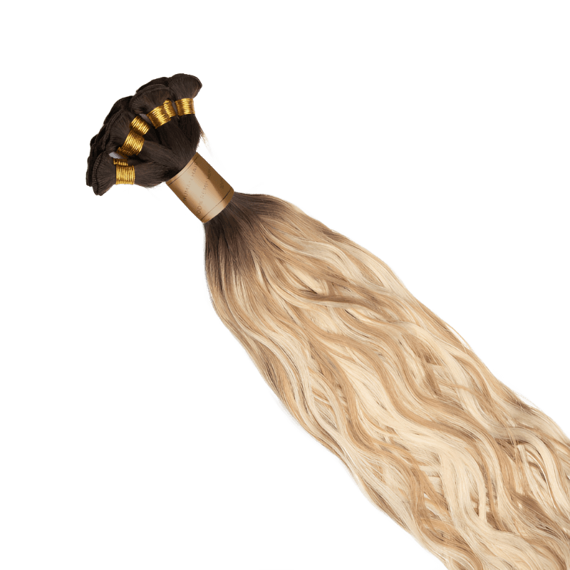 14" Bohyme Luxe - Hand Tied Weft - Loose Wave - Full Pack - 1 - BLHLW-14-1