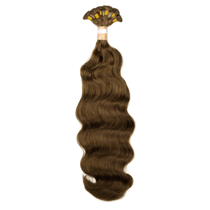 14" Bohyme Luxe - Hand Tied Weft - Ocean Breeze Wave - Full Pack - 5 - BLHOB-14-5