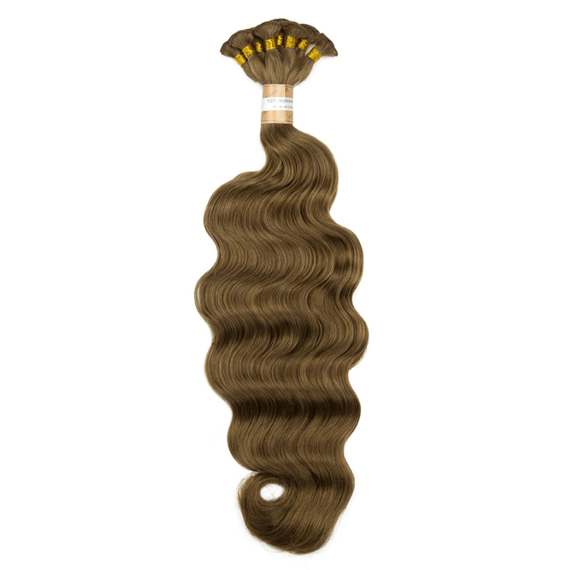 14" Bohyme Luxe - Hand Tied Weft - Ocean Breeze Wave - Full Pack - 6 - BLHOB-14-6