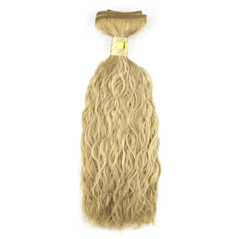 14" Bohyme Luxe Machine Tied Weft - French Refined Wave - D18/BL22 - BL-FR-14-D18/BL22