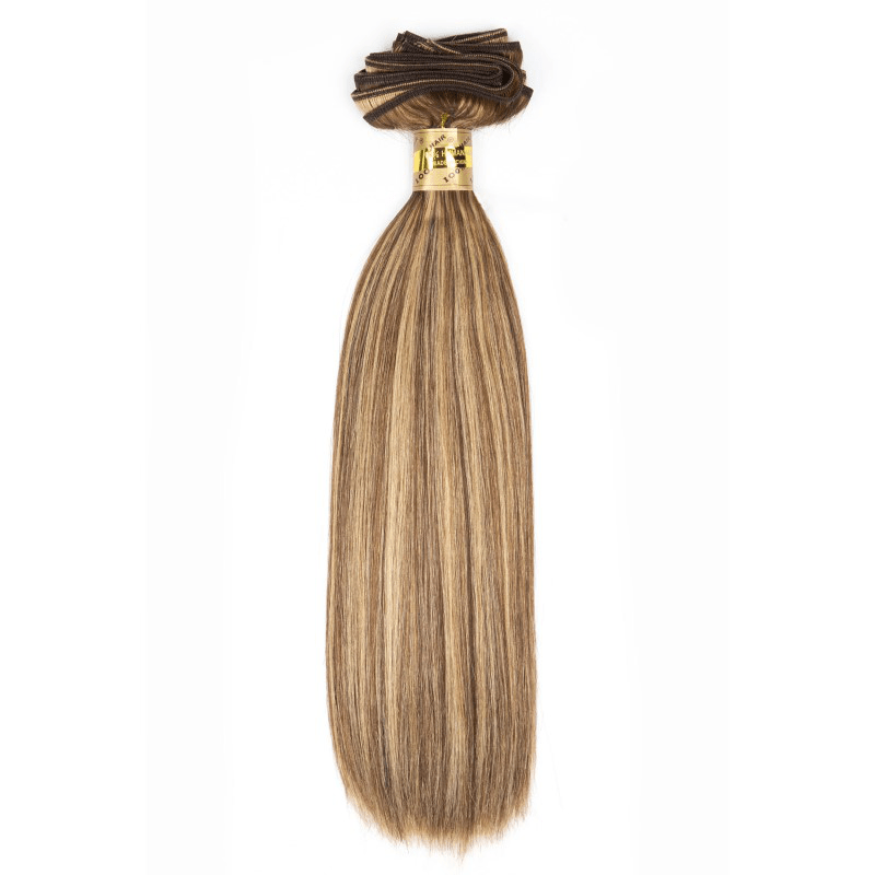 14" Bohyme Luxe - Machine Tied Weft - Silky Straight - D4/27 - BL-ST-14-D4/27