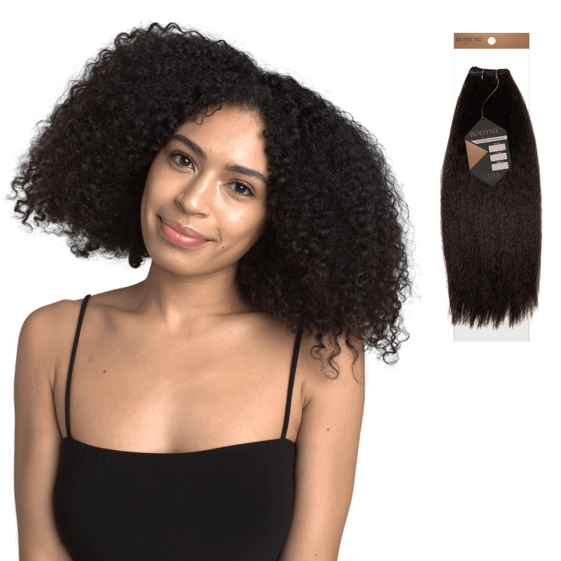 14" Bohyme Luxe - Machine Tied Weft - Textured Brazilian Wave - 1 - BL-BZ-14-1