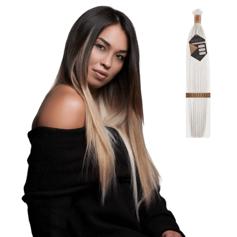 14" Bohyme Luxe - Seamless Weft - Silky Straight - 1 - BLSWS-14-1