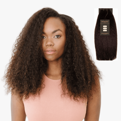 14" Bohyme Private Reserve - Machine Tied Weft - Textured Brazilian Wave - 1 - BPR-BZ-14-1