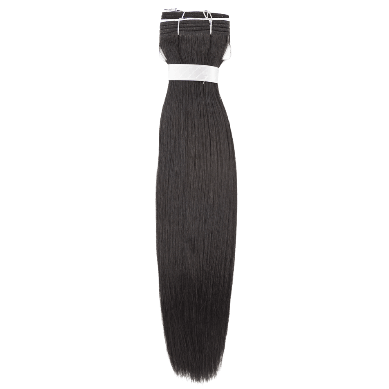 16" Bohyme Classic - Machine Tied Weft - Textured Platinum Yaki - 1 - BOPYK-16-1