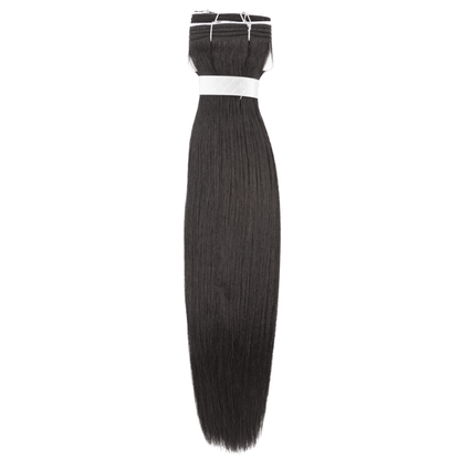 16" Bohyme Classic - Machine Tied Weft - Textured Platinum Yaki - 1 - BOPYK-16-1