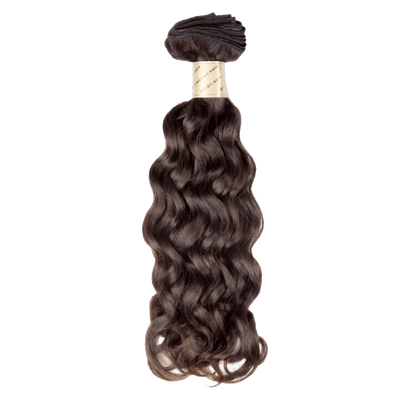 18" Bohyme Birth Remi - Machine Tied Weft - Textured Natural Curl - Natural - BR-CR-18-NATURAL