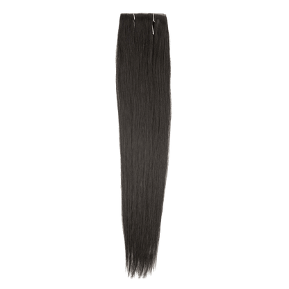 18" Bohyme Classic - Hand Tied Skin Weft Clip In - Silky Straight - FINAL SALE - 1B - SWHST-18-1B