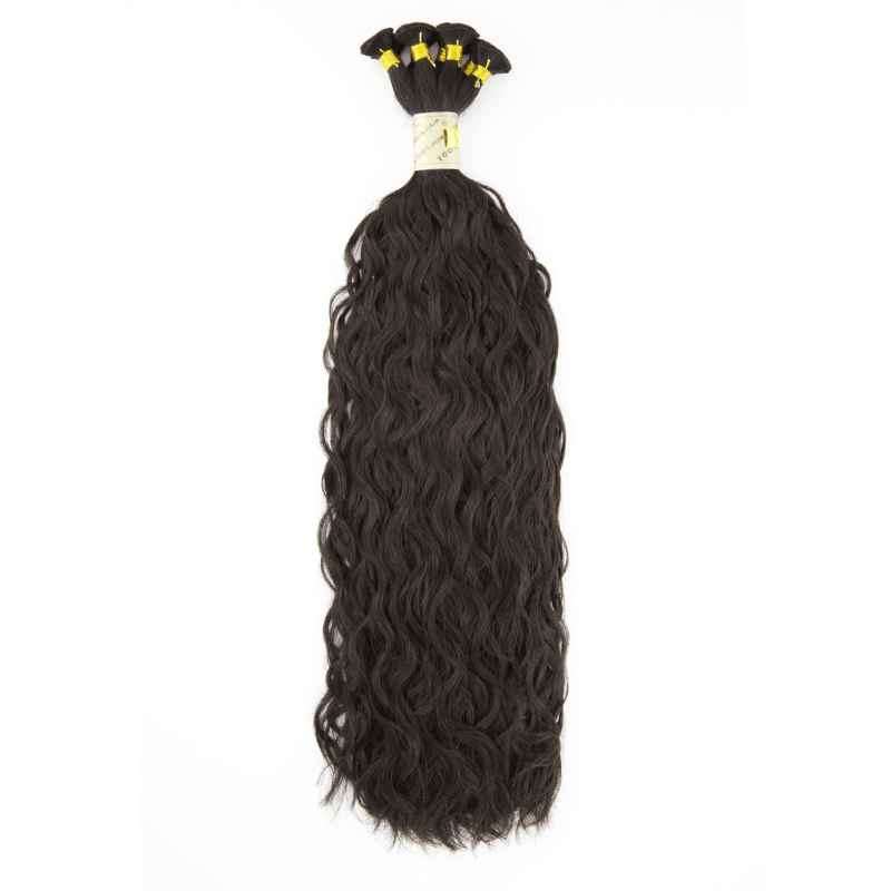 18" Bohyme Classic - Hand Tied Weft - French Refined Wave - Full Pack - 1B - BOHFR-18-1B