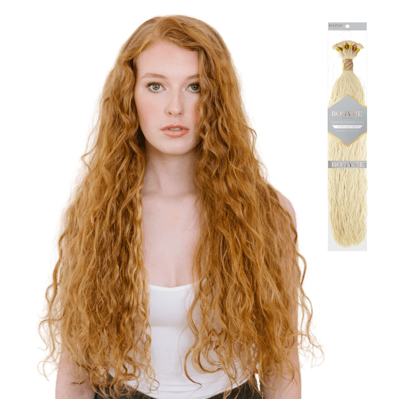 18" Bohyme Classic - Hand Tied Weft - French Refined Wave - Full Pack - 1 - BOHFR-18-1