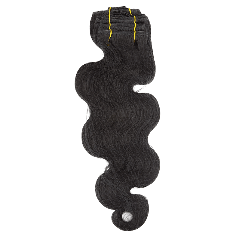 18" Bohyme Essential - 7 Piece Clip Ins - Body Wave - 1 - BO7BW-18-1