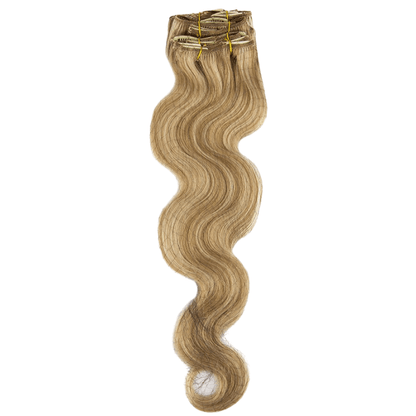 18" Bohyme Essential - 7 Piece Clip Ins - Body Wave - H14/BL22 - BO7BW-18-H14/BL22