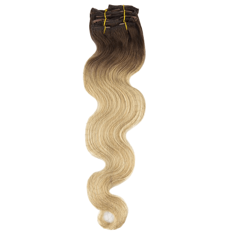 18" Bohyme Essential - 7 Piece Clip Ins - Body Wave - R4/18/BL22 - BO7BW-18-R4/18/BL22