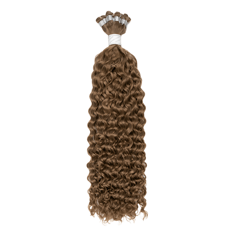 18" Bohyme Ethos - Hand Tied Weft - Blended Curl - Full Pack - 8 - BEHCR-18-8