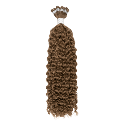 18" Bohyme Ethos - Hand Tied Weft - Blended Curl - Full Pack - 8 - BEHCR-18-8