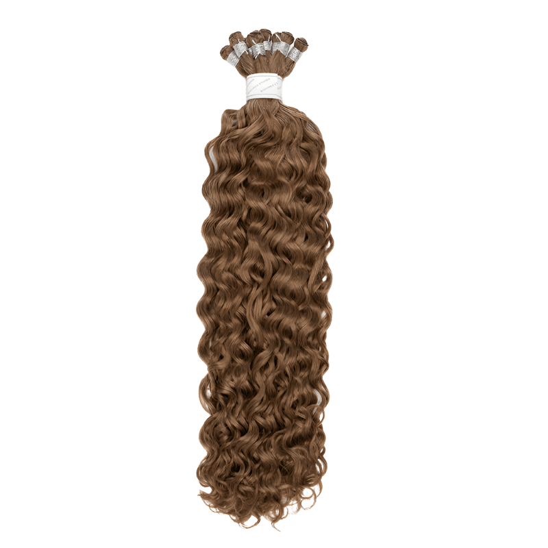 18" Bohyme Ethos - Hand Tied Weft - Blended Curl - Full Pack - 6 - BEHCR-18-6