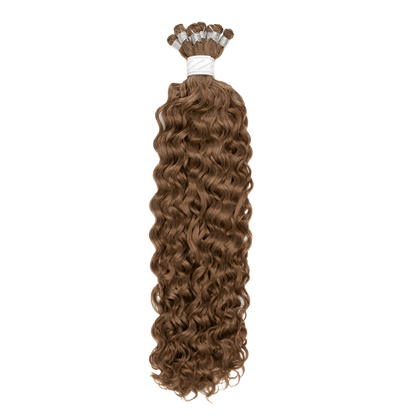 18" Bohyme Ethos - Hand Tied Weft - Blended Curl - Full Pack - 6 - BEHCR-18-6