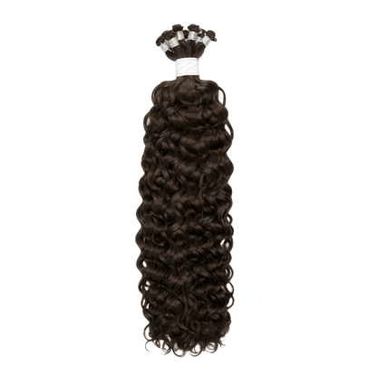 18" Bohyme Ethos - Hand Tied Weft - Blended Curl - Full Pack - 4 - BEHCR-18-4