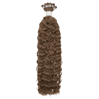 18" Bohyme Ethos - Hand Tied Weft - Blended Curl - Single Weft - 8A - BEHCRIW-18-8A