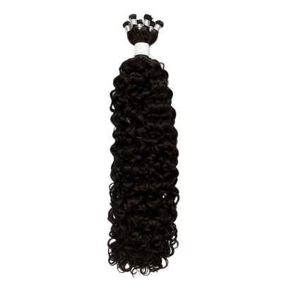 18" Bohyme Ethos - Hand Tied Weft - Blended Curl - Single Weft - 1B - BEHCRIW-18-1B