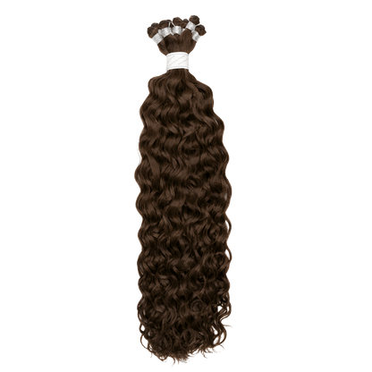 18" Bohyme Ethos - Hand Tied Weft - Blended Curl - Single Weft - 3 - BEHCRIW-18-3