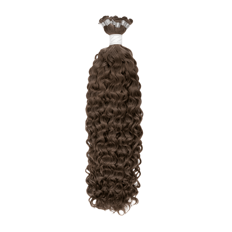 18" Bohyme Ethos - Hand Tied Weft - Blended Curl - Single Weft - 5A - BEHCRIW-18-5A