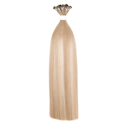 18" Bohyme Ethos - Hand Tied Weft - Silky Straight - Full Pack - Sand - BEHST-18-SAND