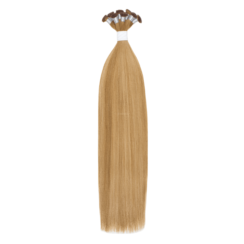 18" Bohyme Ethos - Hand Tied Weft - Silky Straight - Full Pack - Caramelized - BEHST-18-CARAMELIZED
