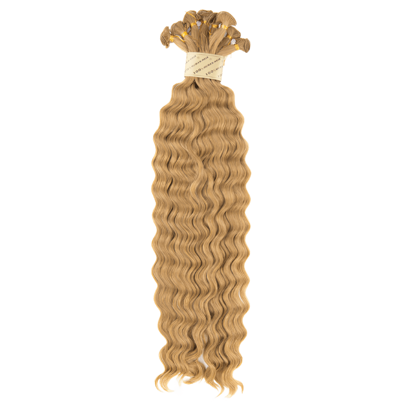 18" Bohyme Luxe - Hand Tied Weft - Deep Wave - Full Pack - 12 - BLHDW-18-12