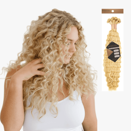 18" Bohyme Luxe - Hand Tied Weft - Deep Wave - Full Pack - 1 - BLHDW-18-1