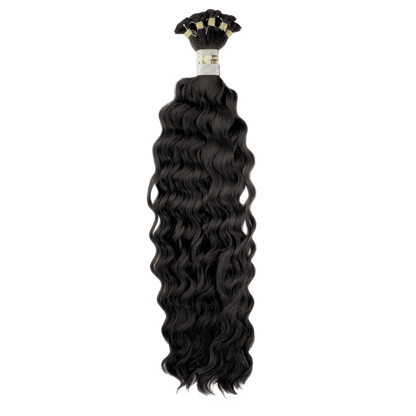 18" Bohyme Luxe - Hand Tied Weft - Deep Wave - Full Pack - 1 - BLHDW-18-1