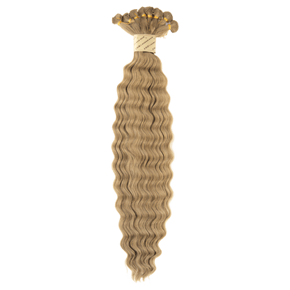 18" Bohyme Luxe - Hand Tied Weft - Deep Wave - Full Pack - 8 - BLHDW-18-8