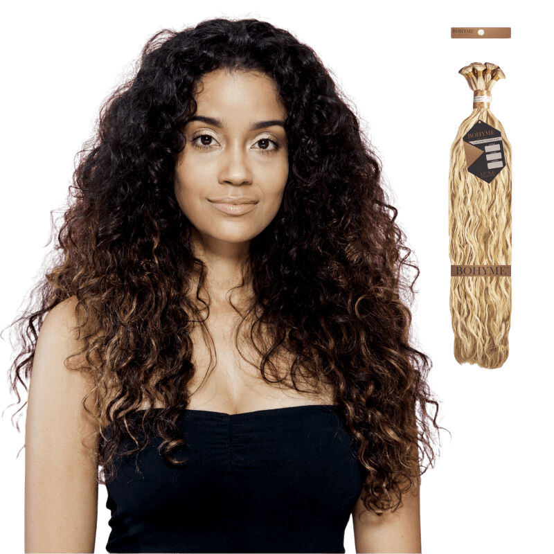 18" Bohyme Luxe - Hand Tied Weft - French Refined Wave - Full Pack - 1B - BLHFR-18-1B