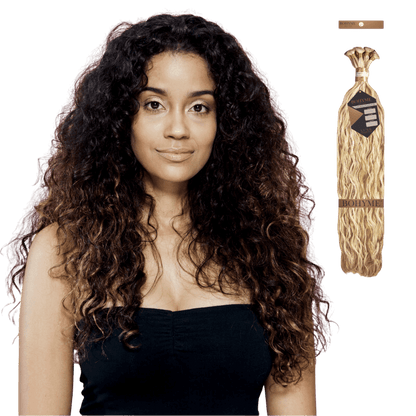 18" Bohyme Luxe - Hand Tied Weft - French Refined Wave - Full Pack - 1B - BLHFR-18-1B