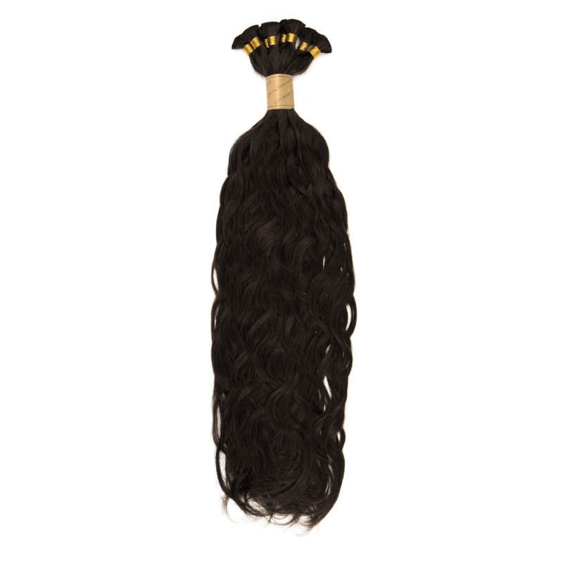 18" Bohyme Luxe - Hand Tied Weft - Loose Wave - Full Pack - 1B - BLHLW-18-1B