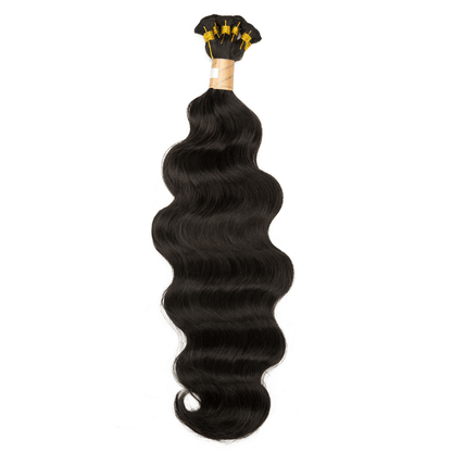 18" Bohyme Luxe - Hand Tied Weft - Ocean Breeze Wave - Full Pack - 1B - BLHOB-18-1B