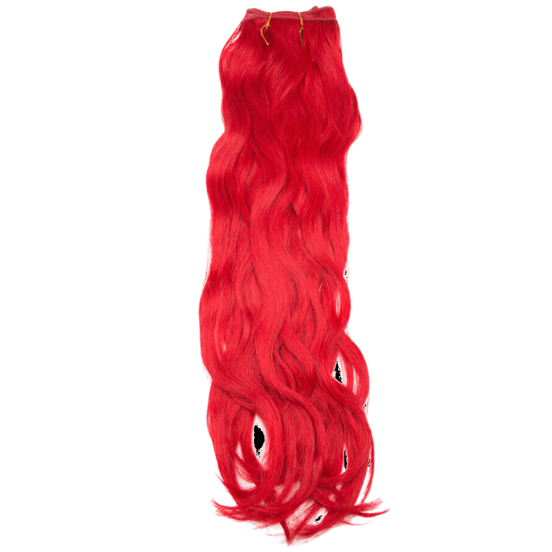 18" Bohyme Luxe - Machine Tied Weft - Soft Wave - Red - BLSOF-18-RED